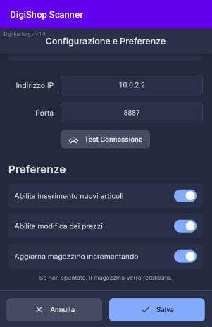 Schermata App 3